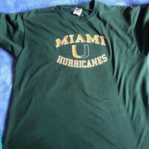 Miami Hurricanes Tshirt